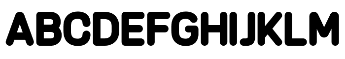 Hopeless Round Font UPPERCASE
