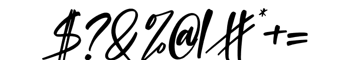 Hopelove Italic Font OTHER CHARS