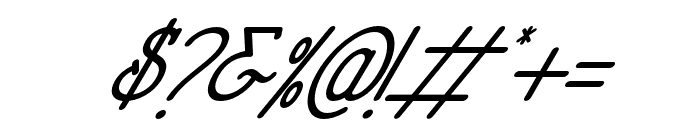 Hopkinson-Italic Font OTHER CHARS