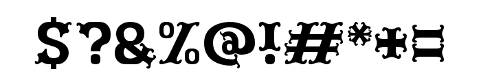 Hopper-Regular Font OTHER CHARS