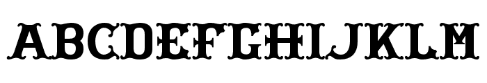 Hopper-Regular Font UPPERCASE