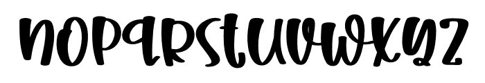 Hoppity Font LOWERCASE
