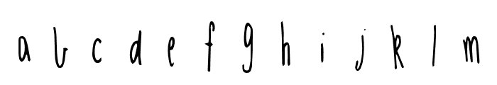 Hopscotch Regular Font LOWERCASE