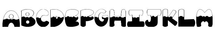 Horizon Decorative Font LOWERCASE