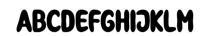 Horla Regular Font UPPERCASE