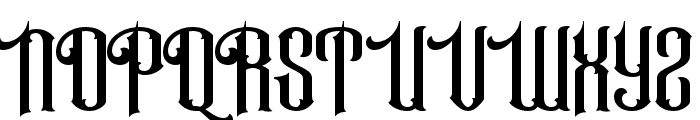 Hornbuckle-Regular Font UPPERCASE