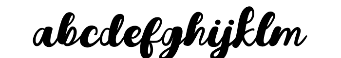 Hornsby Font LOWERCASE