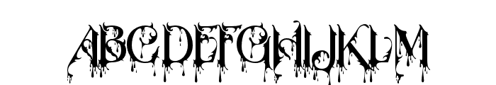 HororMision-Regular Font UPPERCASE