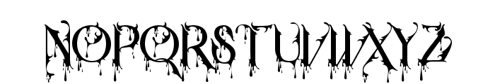 HororMision-Regular Font UPPERCASE