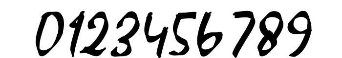 Horosmyth Italic Font OTHER CHARS