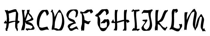Horosmyth Font UPPERCASE