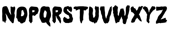 Horror Evil Font UPPERCASE