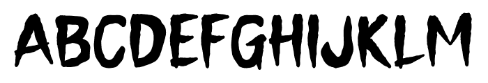 Horror Mansion Font LOWERCASE