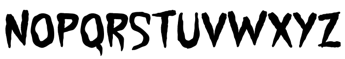 Horror Mansion Font LOWERCASE