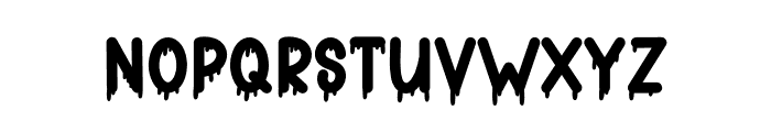 Horror Mitos Font LOWERCASE