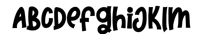 Horror Typeface Regular Font LOWERCASE