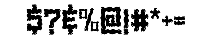 Horror Vibes Font OTHER CHARS