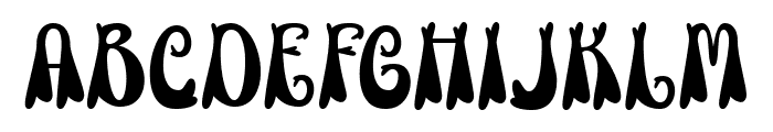 Horror Zombies Font UPPERCASE