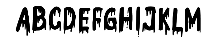 HorrorRegular Font UPPERCASE