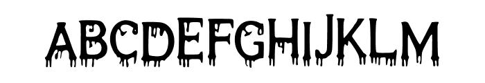 Horror_Dripped FONT