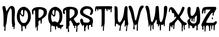 Horror_Dripping_Script Font UPPERCASE