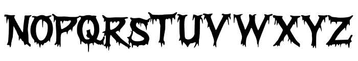 Horror_Land Font UPPERCASE