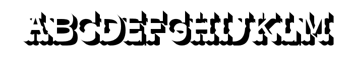 HorseBelonk-Extrude Font LOWERCASE