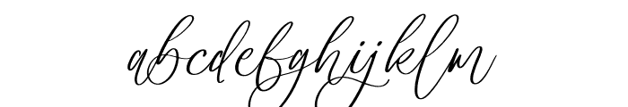 Horsion Sorelistha Script Font LOWERCASE