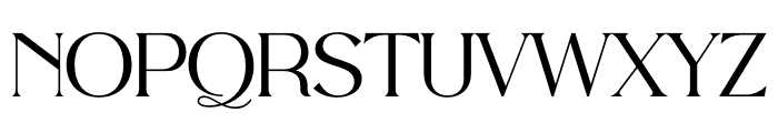 Horsion Sorelistha Serif Font UPPERCASE