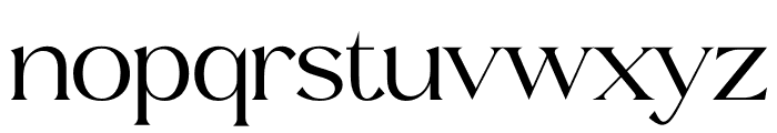 Horsion Sorelistha Serif Font LOWERCASE