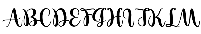 Horton Regular Font UPPERCASE