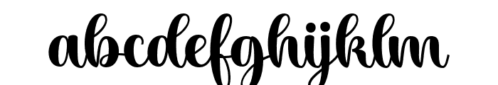 Horton Regular Font LOWERCASE