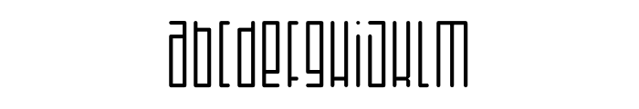 Horus Basic Light Font LOWERCASE