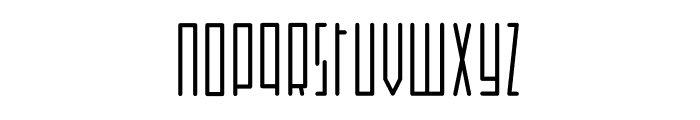 Horus Basic Light Font LOWERCASE