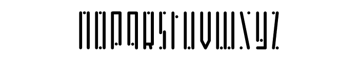 Horus Dot Font LOWERCASE