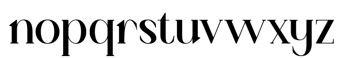 Hosnia Font LOWERCASE