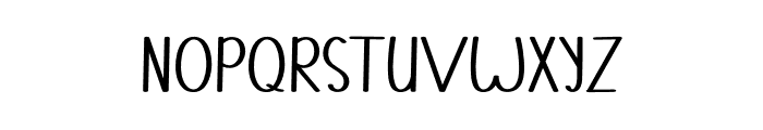 Host Christmas Font LOWERCASE