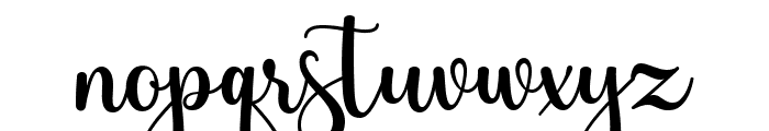 Hostey Script Regular Font LOWERCASE