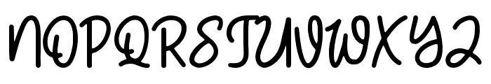 Hot Sun Font UPPERCASE