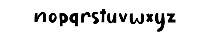 HotRuby-Regular Font LOWERCASE