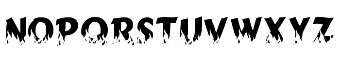 Hotfire Regular Font UPPERCASE