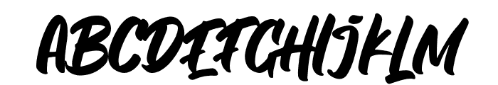 Hotham-Regular Font UPPERCASE