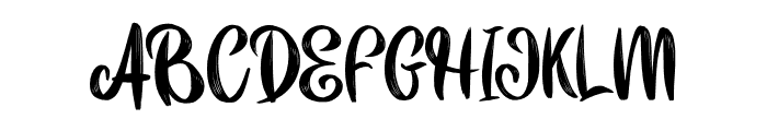 Hotiey Font UPPERCASE