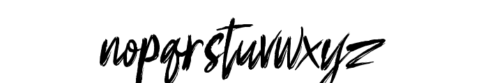 Hotink Font LOWERCASE