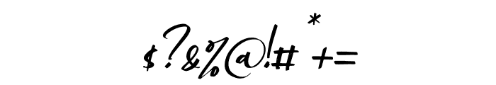 Hottela Mofaland Italic Font OTHER CHARS