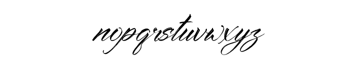 Hotwarthe Italic Font LOWERCASE