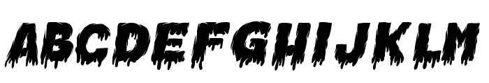 Hound Ghoul Regular Font UPPERCASE