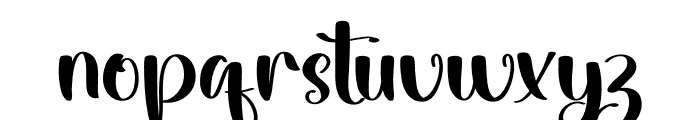 Hounted Christmas Font LOWERCASE