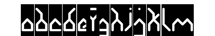 House Builder-Inverse Font LOWERCASE