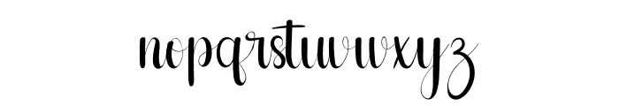 House Haunted Font LOWERCASE